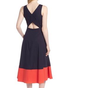 1901 colorblock dress